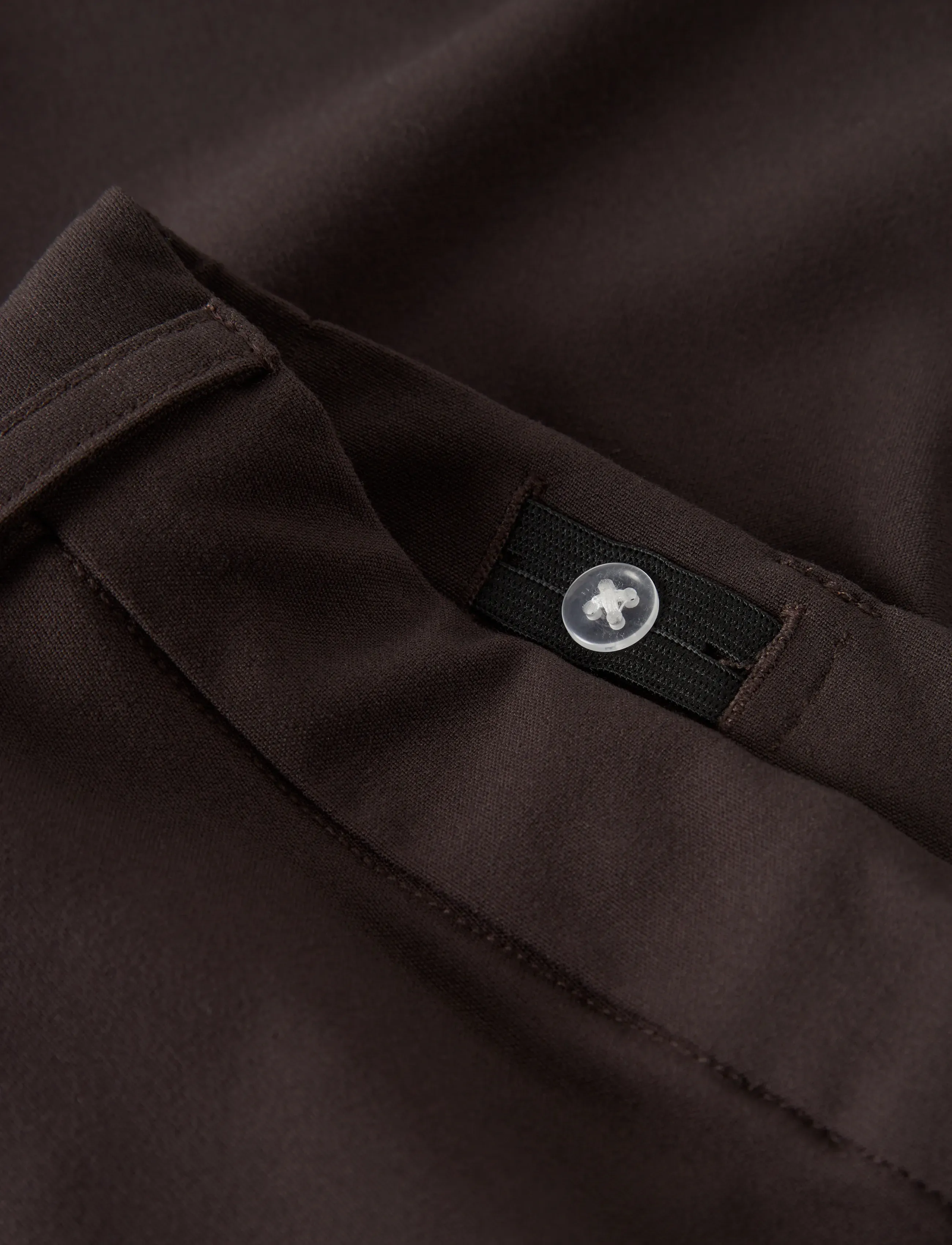 LMTD - NLFLUIS NW PLEAT WIDE PANT NOOS - osta vanuse järgi - black coffee - 3