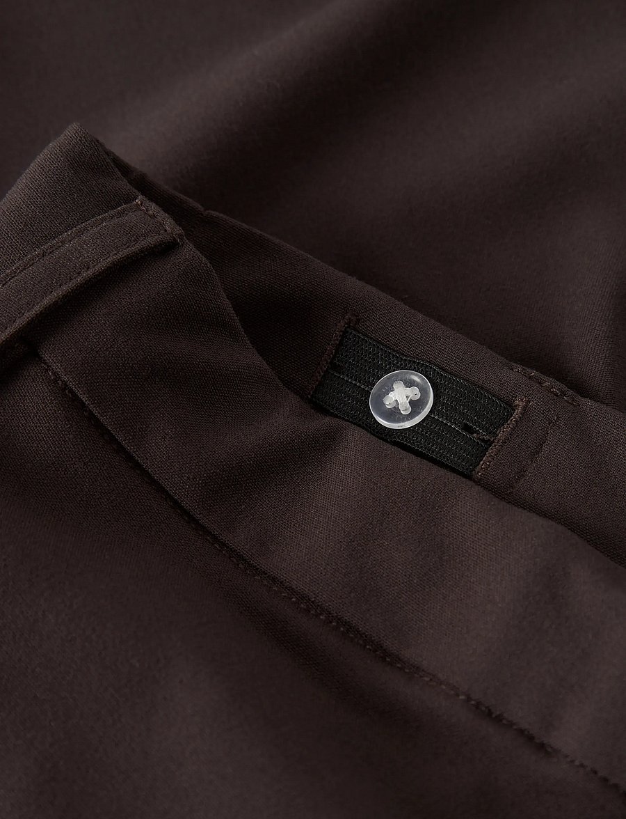 LMTD - NLFLUIS NW PLEAT WIDE PANT NOOS - osta vanuse järgi - black coffee - 3