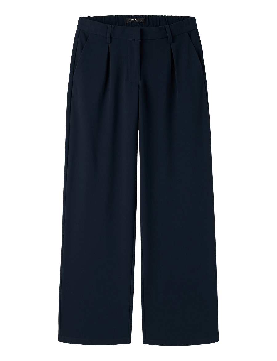 LMTD - NLFLUIS NW PLEAT WIDE PANT NOOS - bukser - dark sapphire - 0