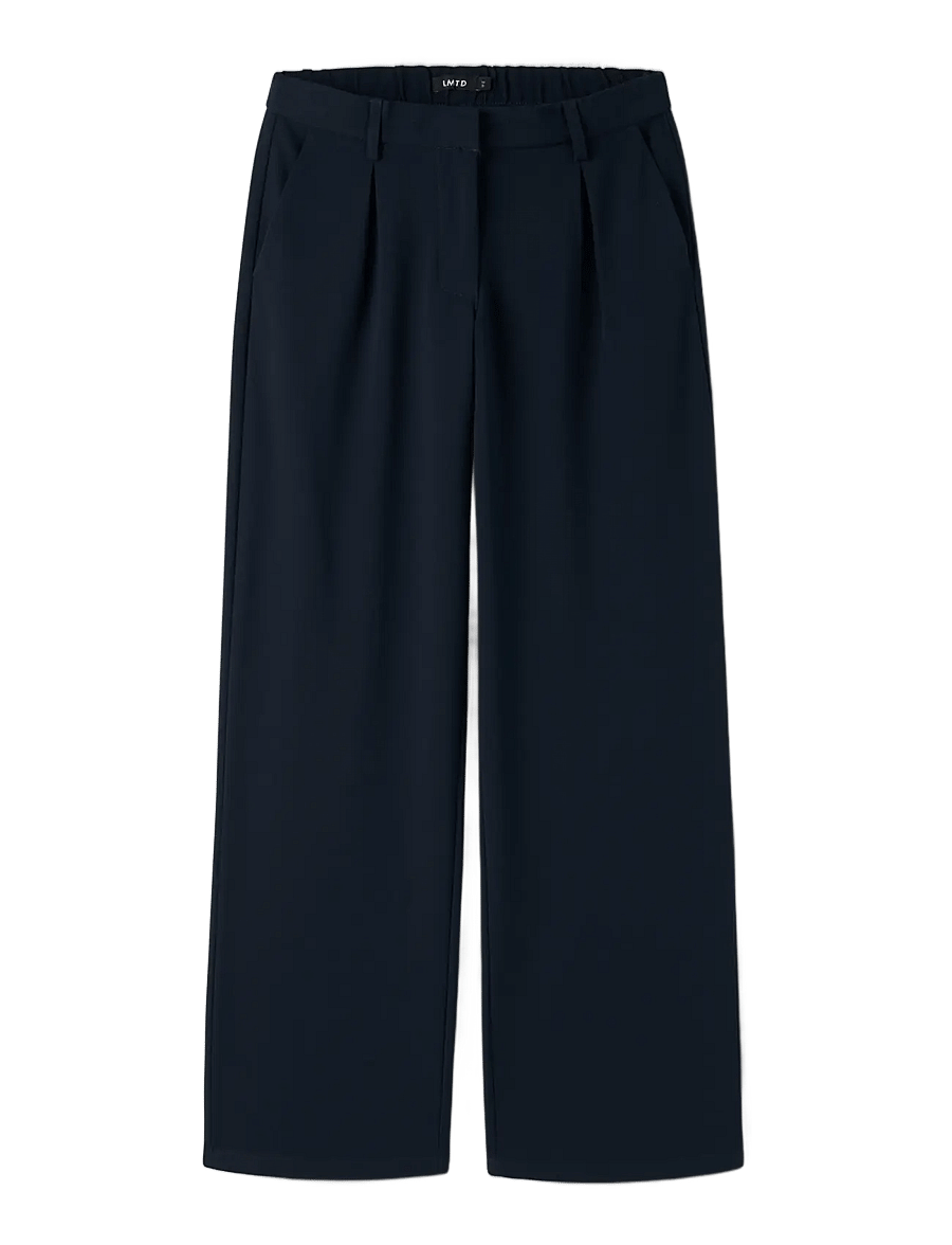LMTD - NLFLUIS NW PLEAT WIDE PANT NOOS - bukser - dark sapphire - 2
