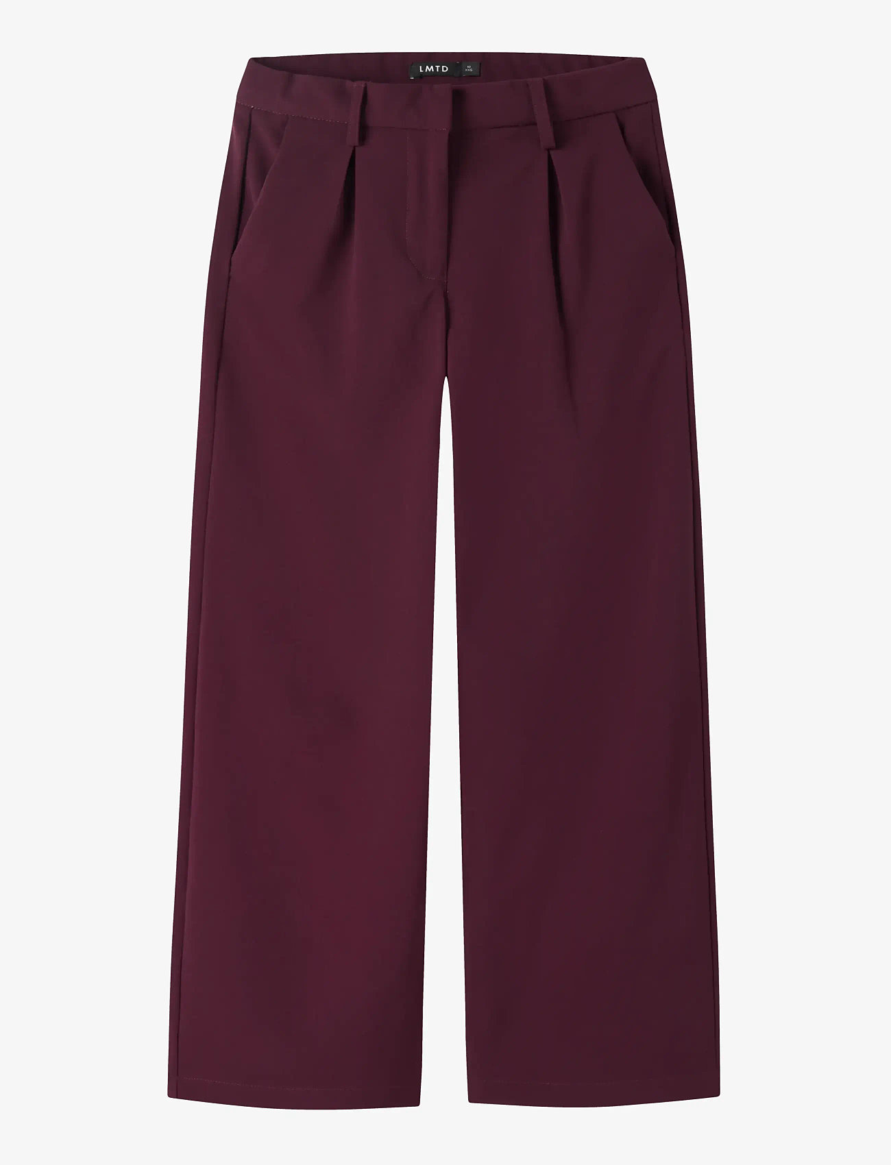 LMTD - NLFLUIS NW PLEAT WIDE PANT NOOS - bukser - fig - 0