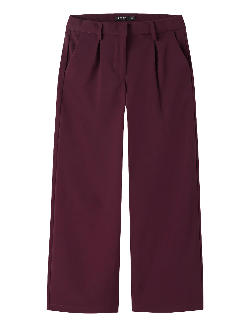 LMTD - NLFLUIS NW PLEAT WIDE PANT NOOS - bukser - fig - 0