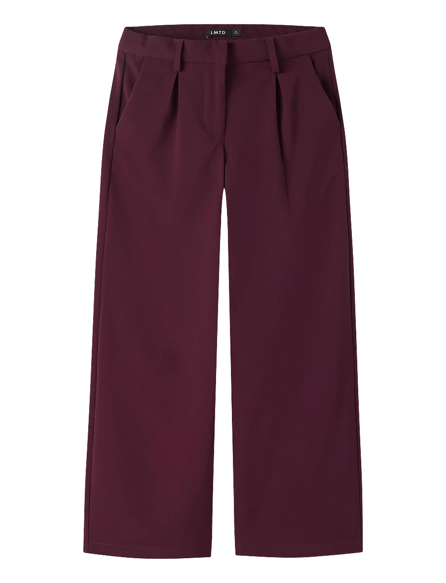 LMTD - NLFLUIS NW PLEAT WIDE PANT NOOS - pantalons - fig - 0