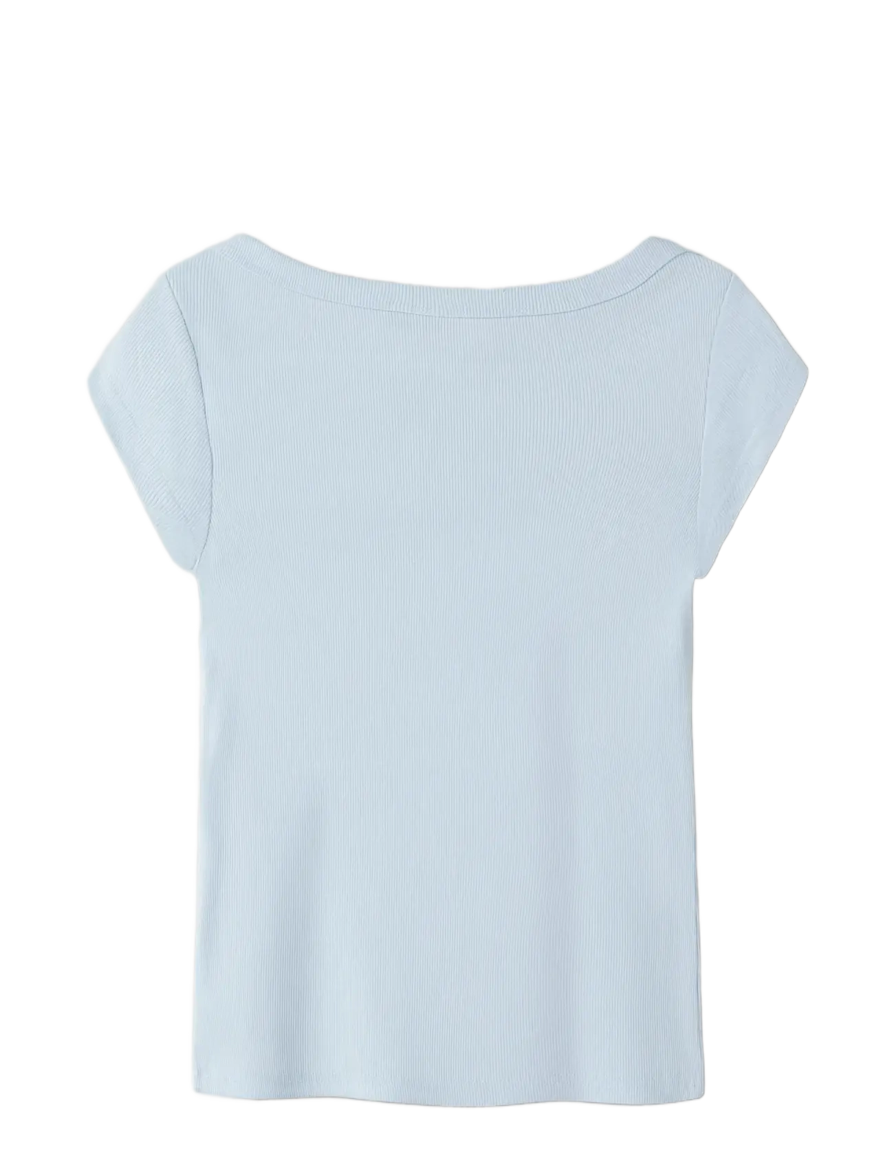 LMTD - NLFKANA SS SHORT BOATNECK TOP - kurzärmelige - ice water - 1
