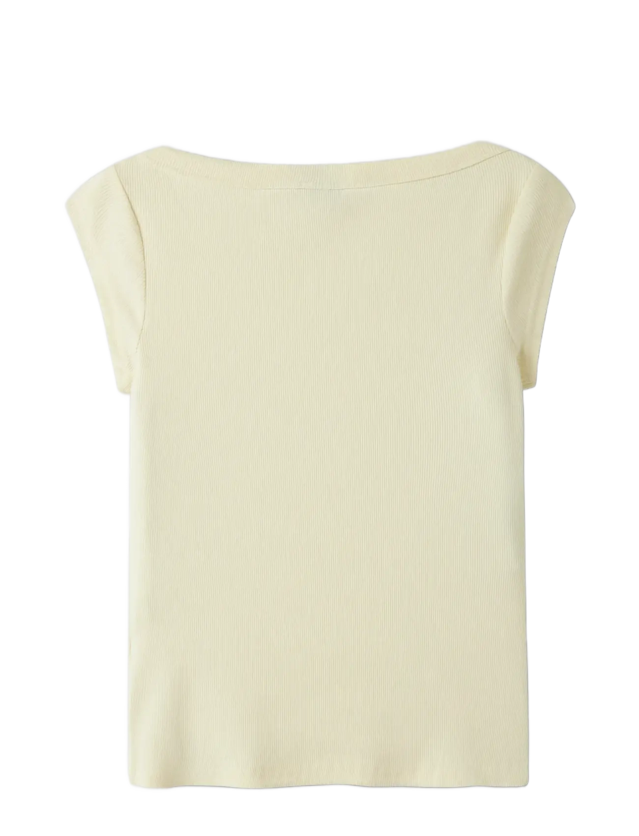 LMTD - NLFKANA SS SHORT BOATNECK TOP - short-sleeved t-shirts - pear sorbet - 1