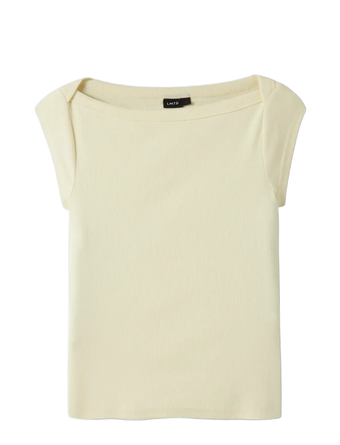 LMTD - NLFKANA SS SHORT BOATNECK TOP - short-sleeved t-shirts - pear sorbet - 2