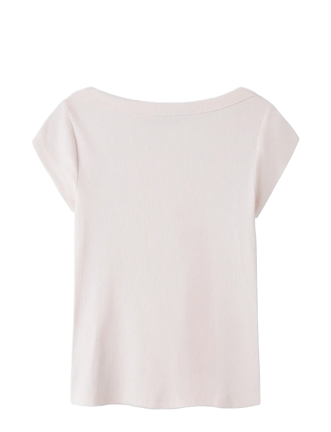 LMTD - NLFKANA SS SHORT BOATNECK TOP - krótki rękaw - pink marshmallow - 1