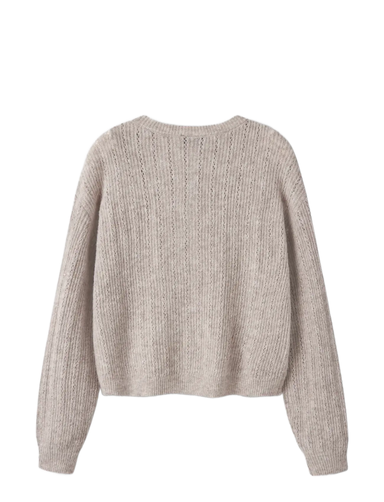 LMTD - NLFKIRA LS SHORT KNIT CARDIGAN - peyote - 1