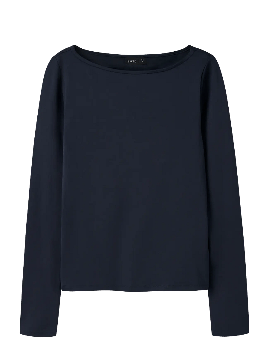 LMTD - NLFDINCI LS BOATNECK TOP - navy blazer - 0