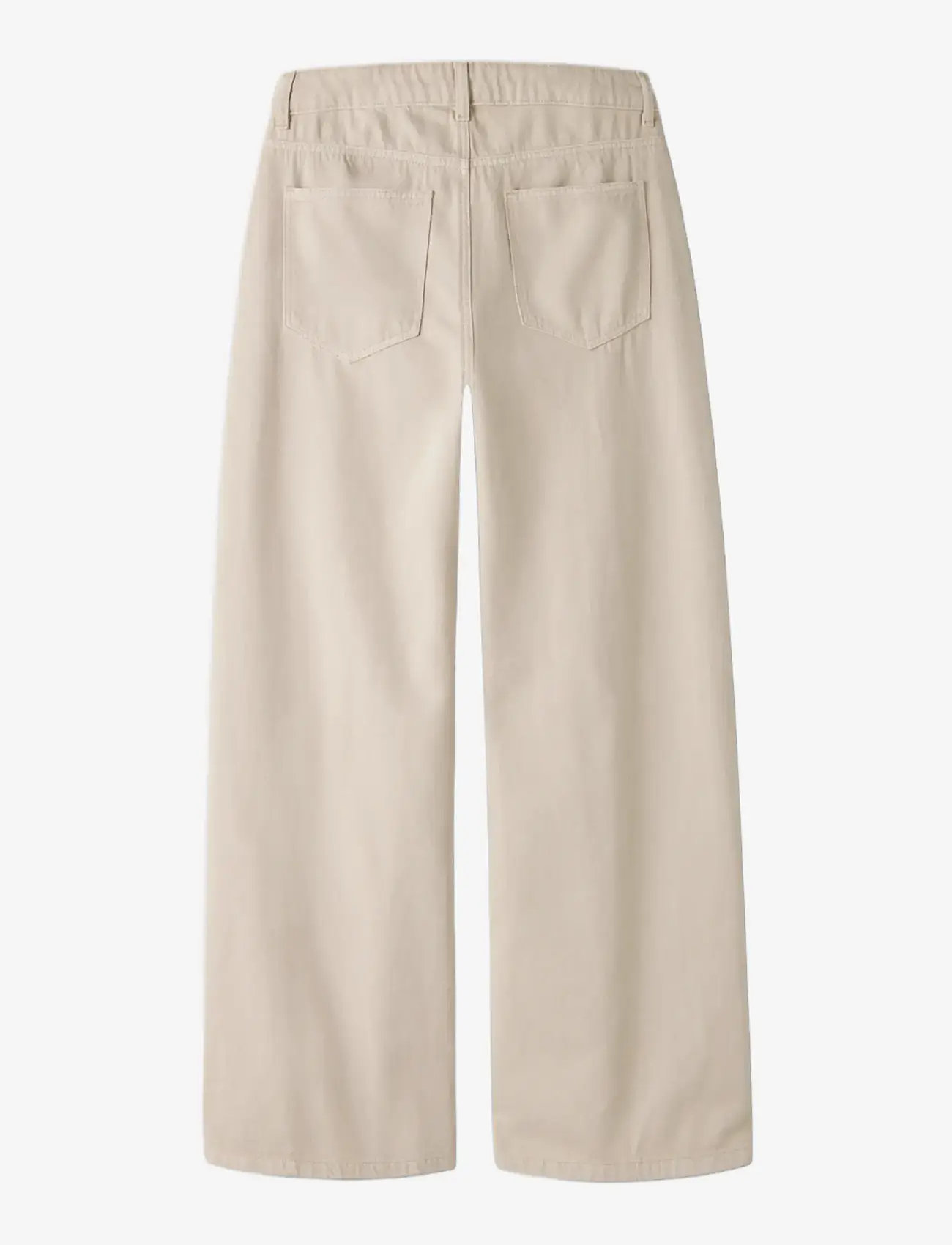 LMTD - NLFHYEDSTUD LW TWI LC X-WIDE PANT - brede jeans - moonbeam - 1
