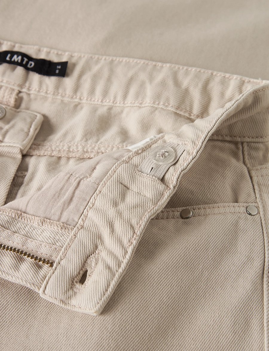 LMTD - NLFHYEDSTUD LW TWI LC X-WIDE PANT - laia säärega teksad - moonbeam - 5