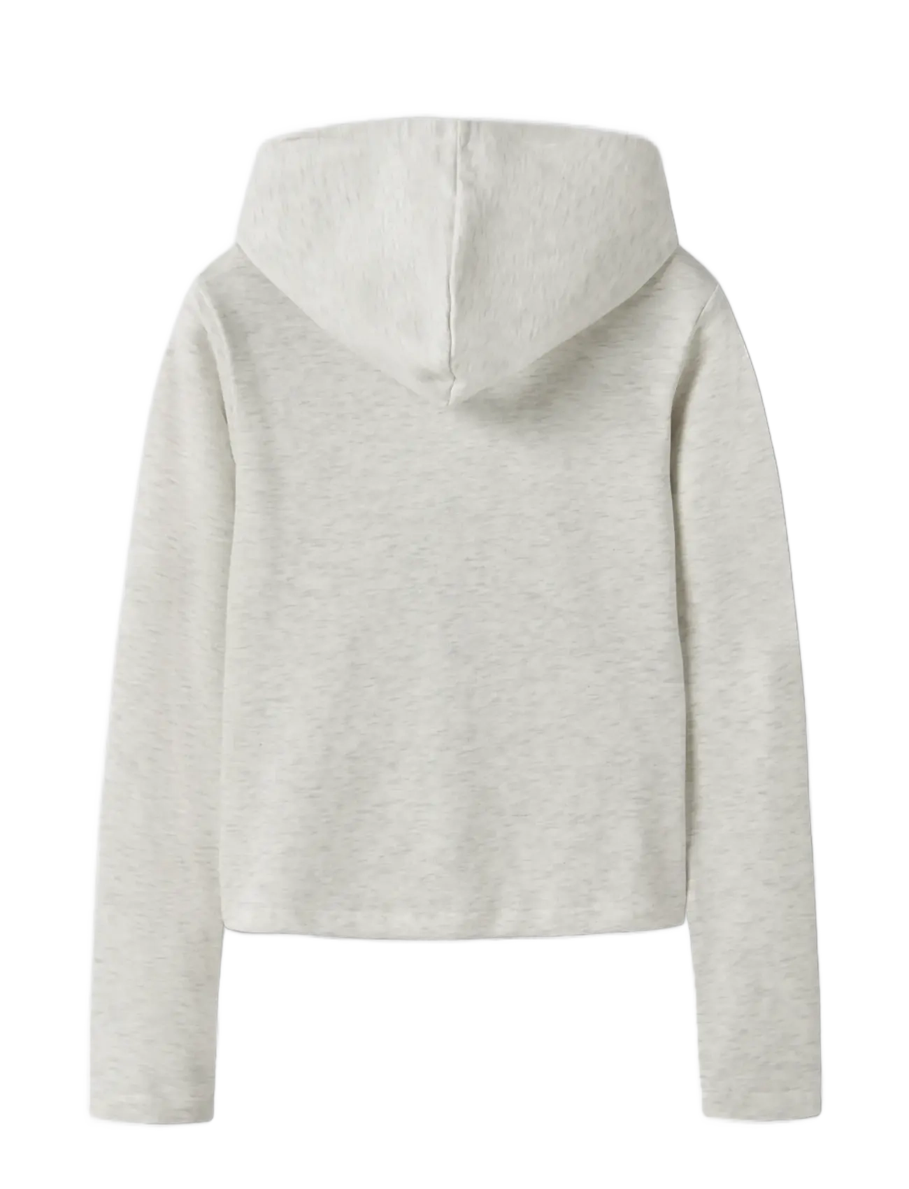 LMTD - NLFLUNIC LS BRU S CARDIGAN W. HOOD - light grey melange - 1