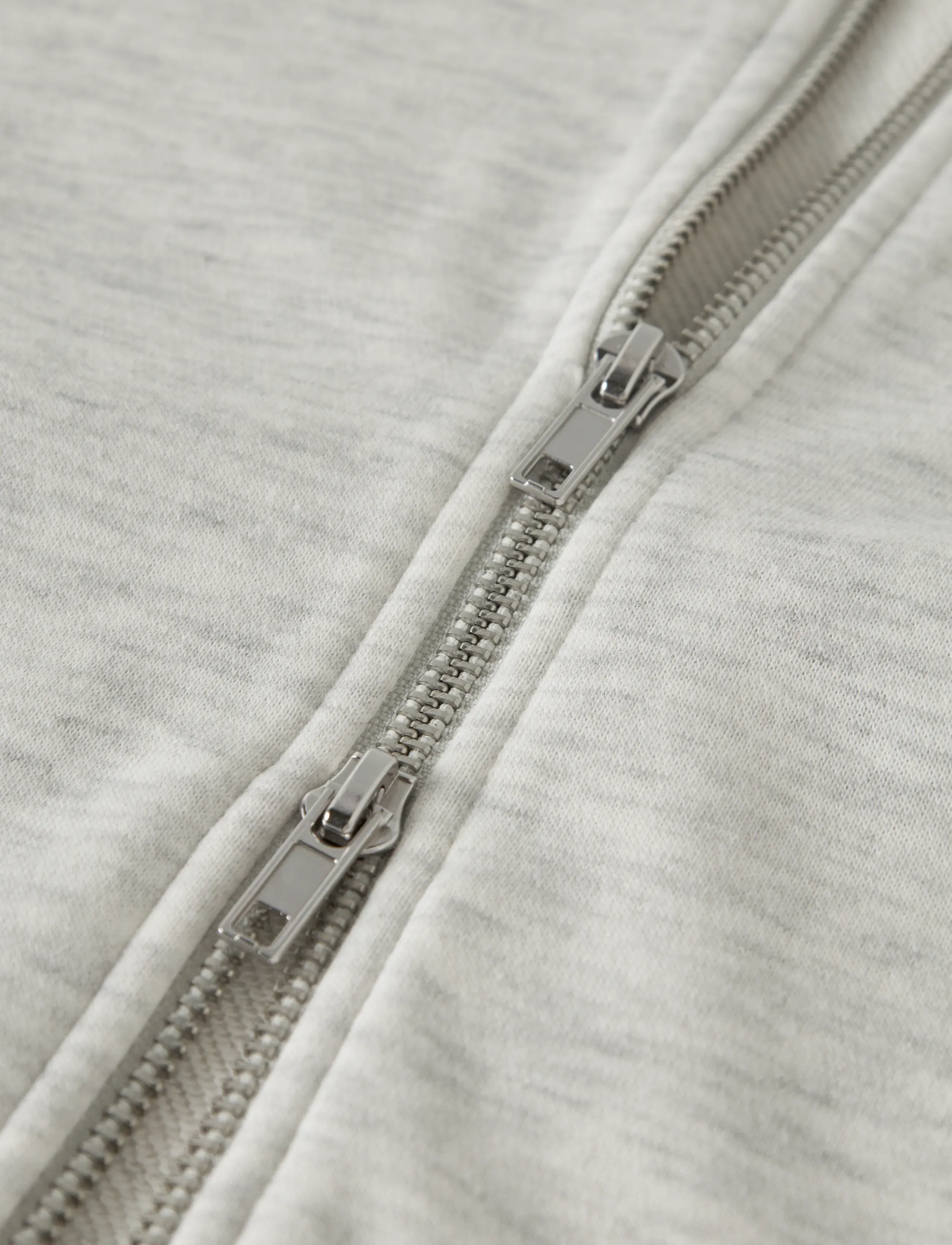 LMTD - NLFLUNIC LS BRU S CARDIGAN W. HOOD - light grey melange - 4