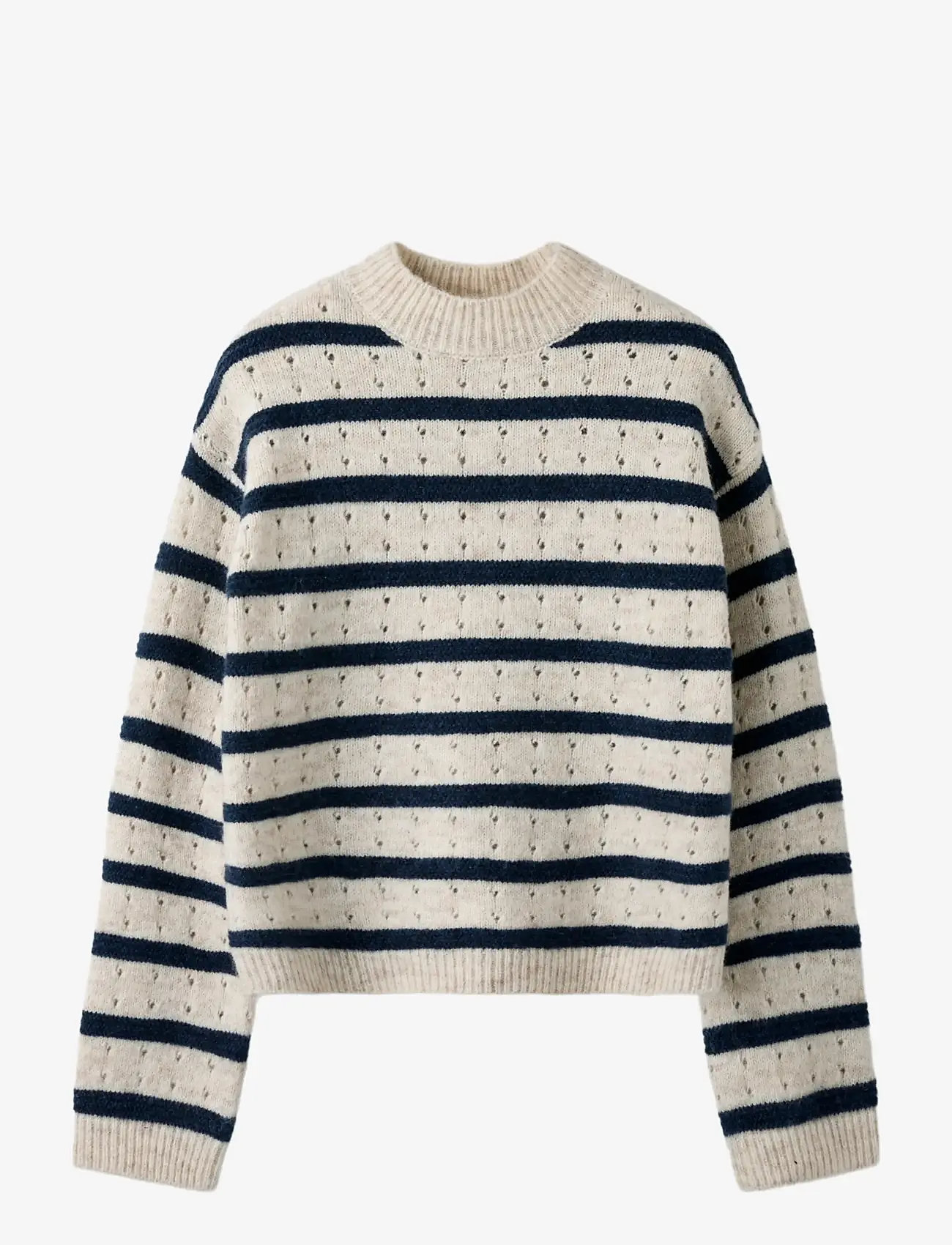 LMTD - NLFNAMELYS LS SHORT TURTLENECK KNIT - pullover - navy blazer - 1
