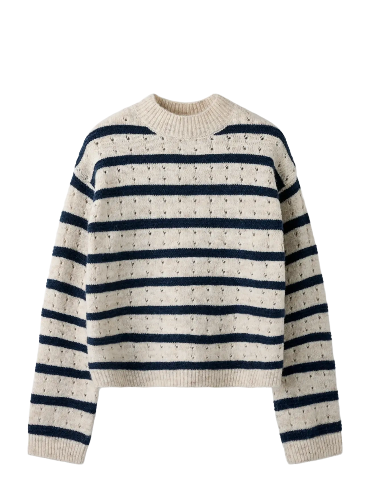 LMTD NLFNAMELYS LS SHORT TURTLENECK KNIT - Pullover - NAVY BLAZER / navy