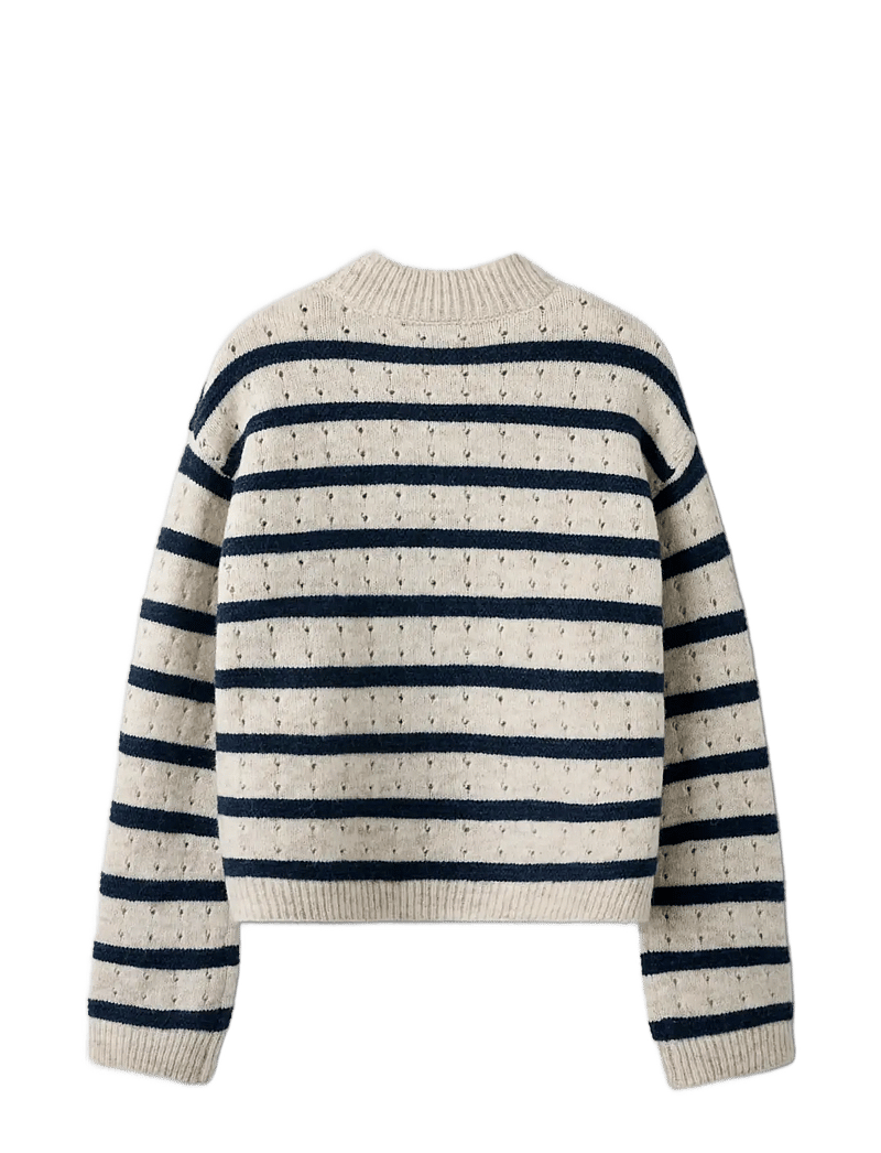 LMTD - NLFNAMELYS LS SHORT TURTLENECK KNIT - pullover - navy blazer - 2