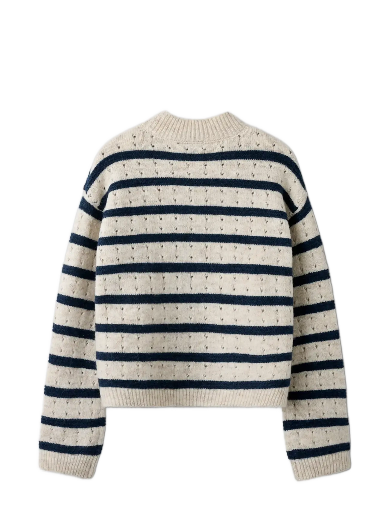 LMTD - NLFNAMELYS LS SHORT TURTLENECK KNIT - neulepuserot - navy blazer - 2