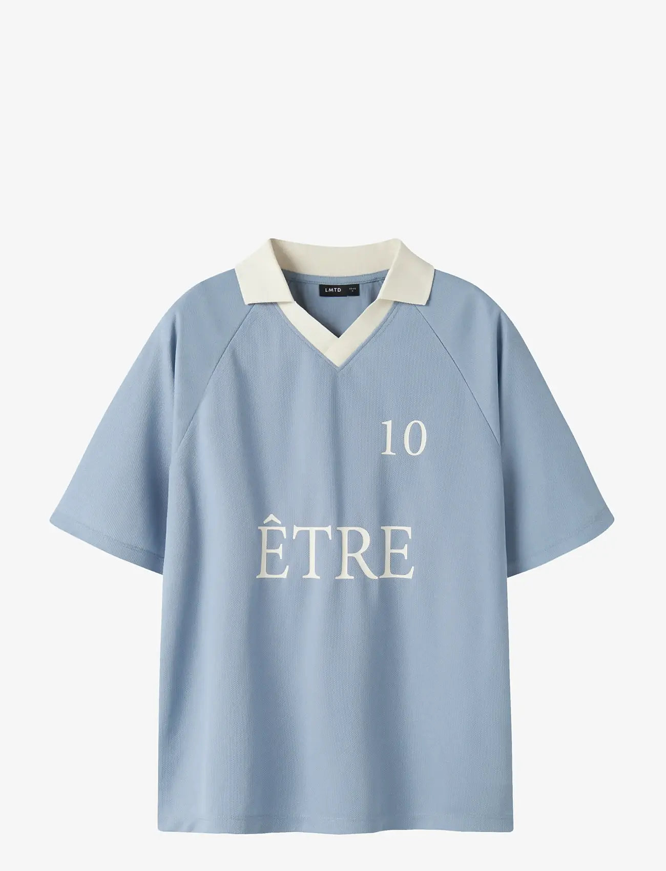 LMTD - NLNROSCLUB SS FOOTBALL POLO - sporttoppar - dusty blue - 0