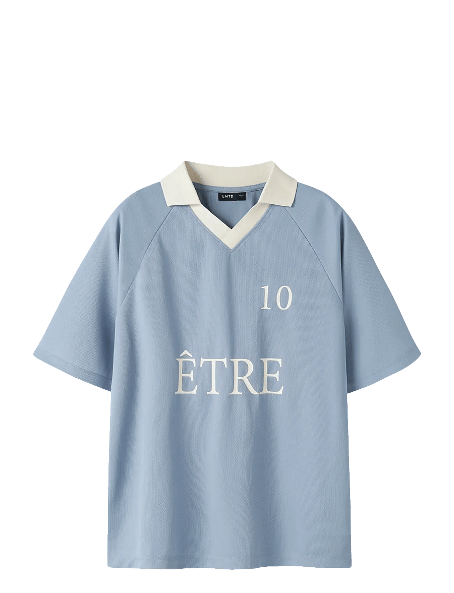 LMTD - NLNROSCLUB SS FOOTBALL POLO - hauts de sport - dusty blue - 0