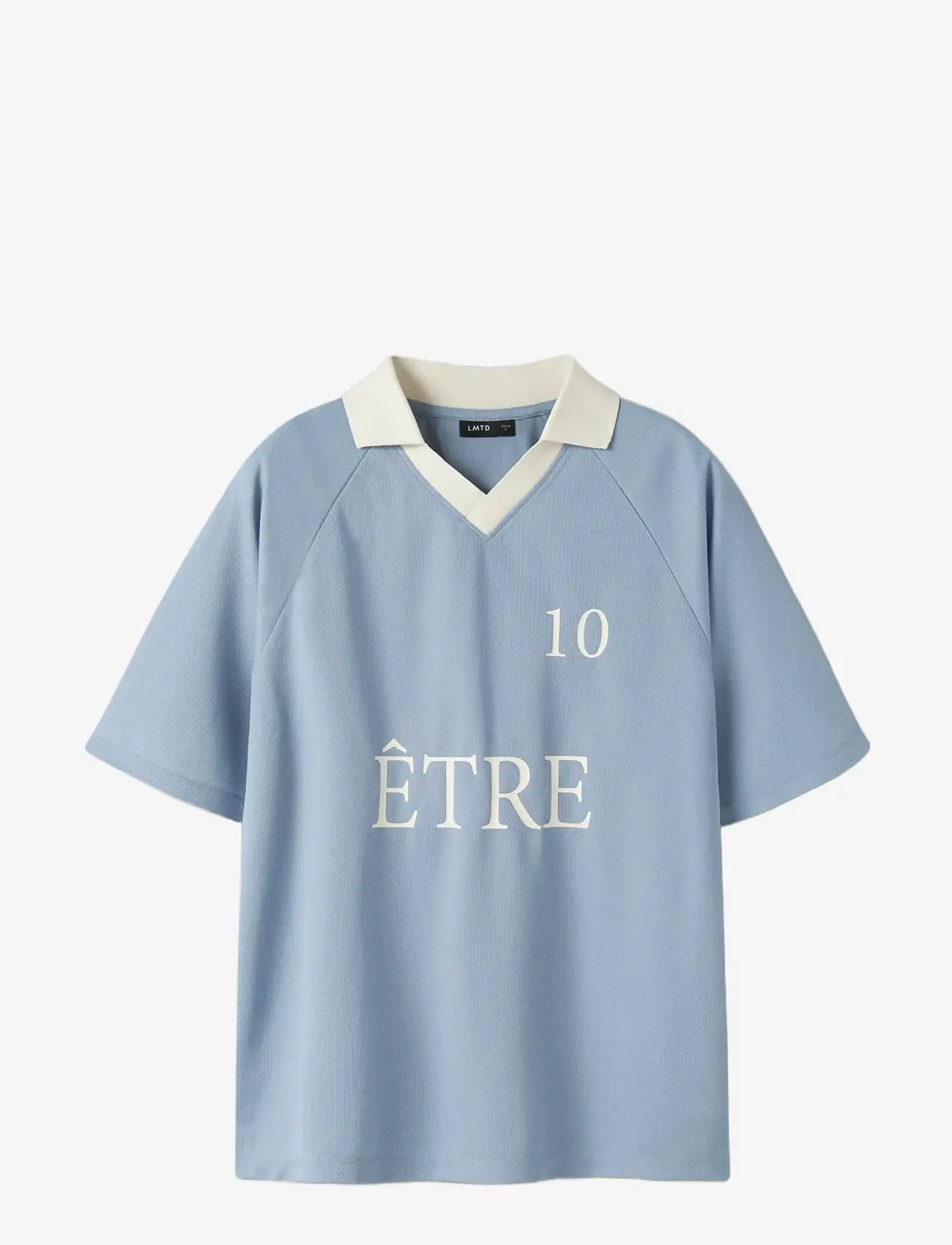 LMTD - NLNROSCLUB SS FOOTBALL POLO - sporttoppar - dusty blue - 2