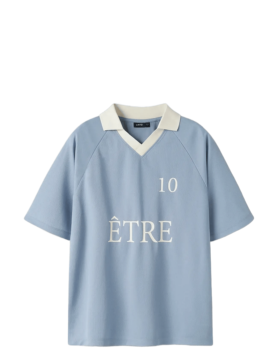 LMTD - NLNROSCLUB SS FOOTBALL POLO - hauts de sport - dusty blue - 2