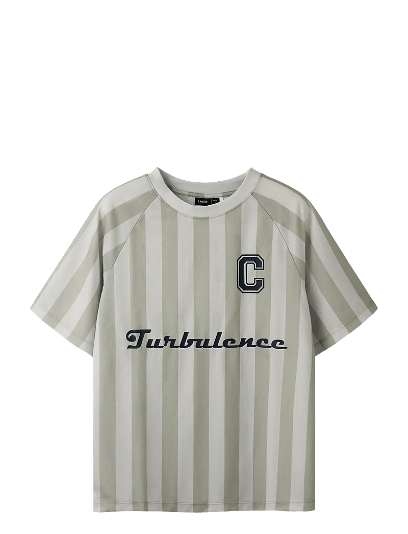 LMTD - NLNLACLUB SS L TOP - spordisärgid - abbey stone - 0