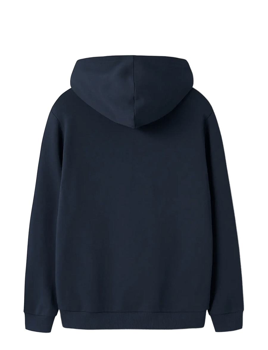 LMTD - NLMFAMSE LS BRU SWEAT W. HOOD - kapuzenpullover - navy blazer - 1