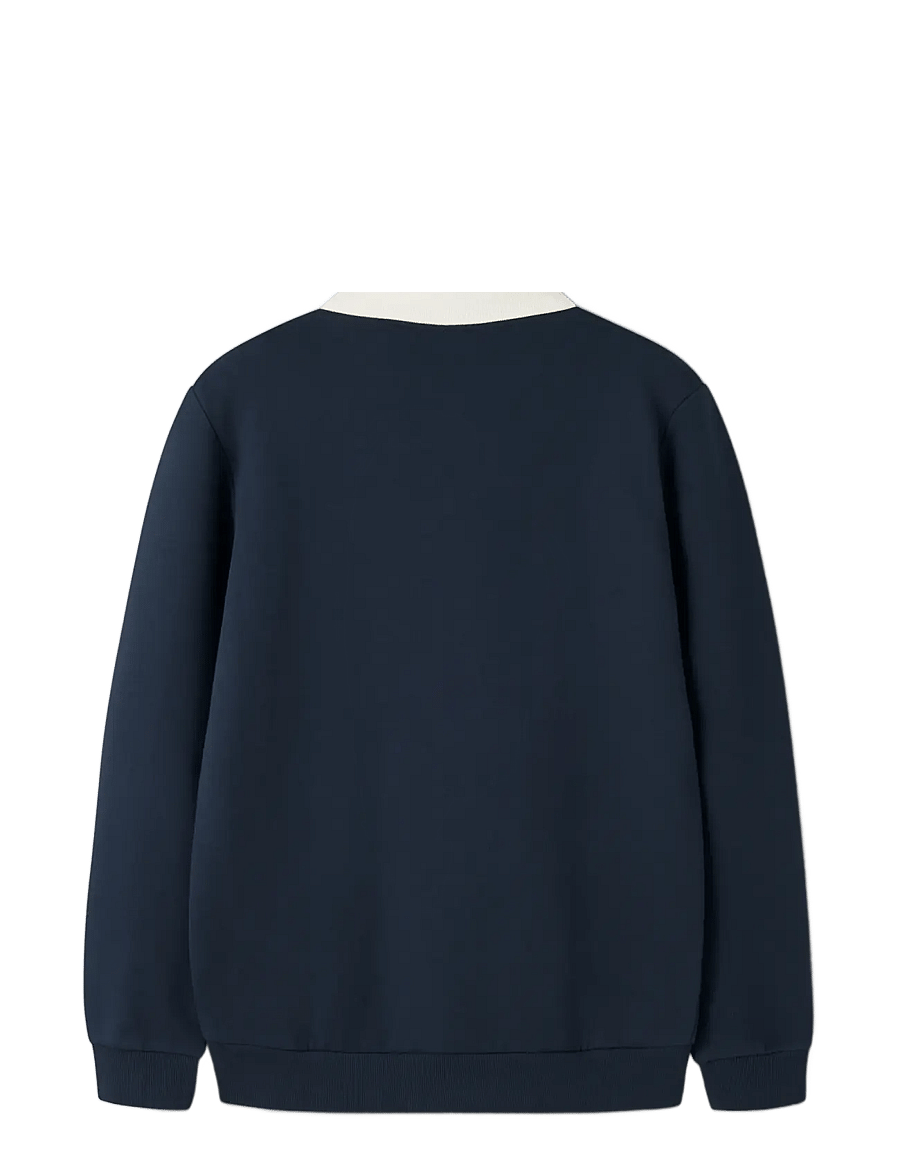 LMTD - NLMROSS LS POLO SWEAT - navy blazer - 1