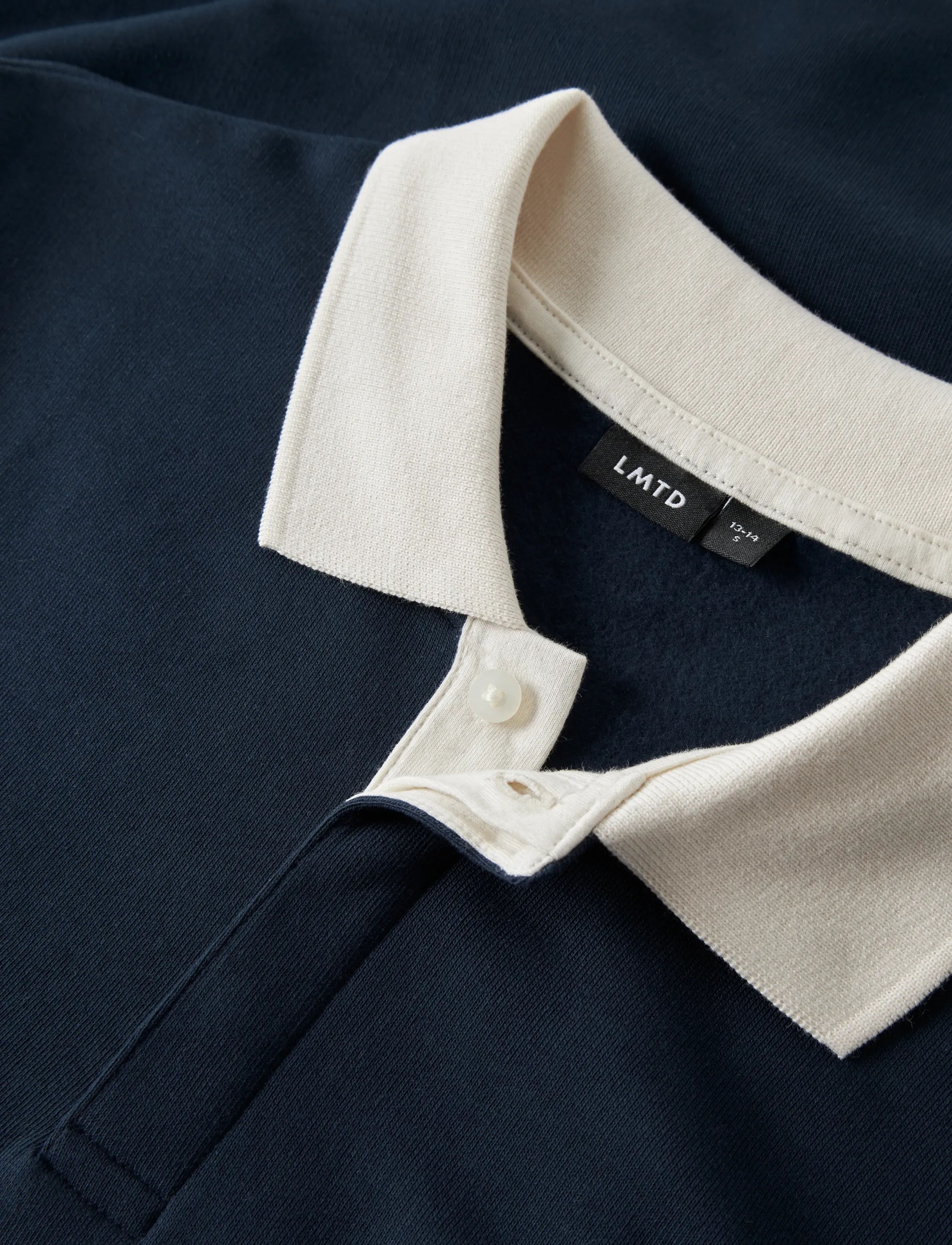 LMTD - NLMROSS LS POLO SWEAT - navy blazer - 2