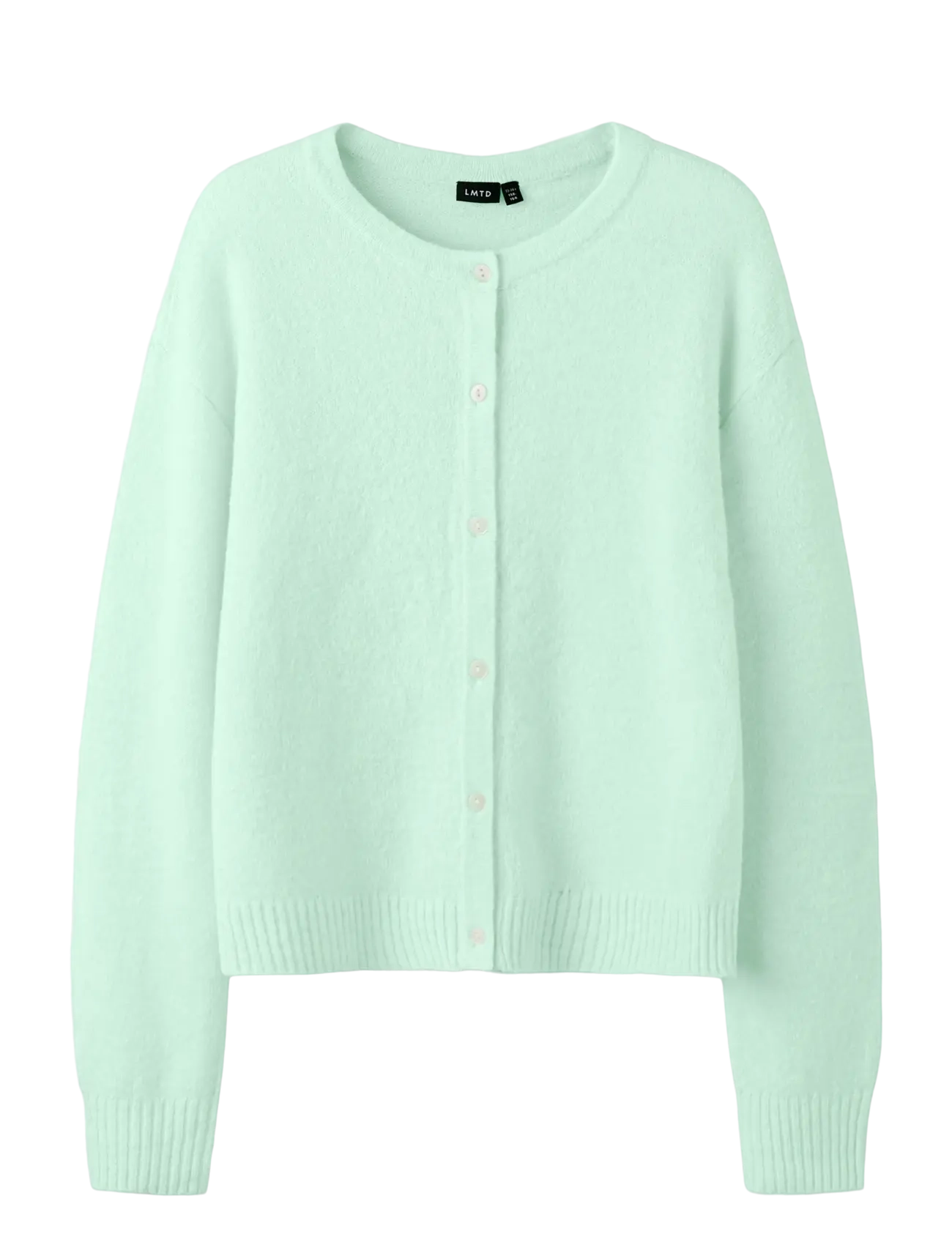 LMTD NLFBYNT LS KNIT CARDIGAN - LMTD - AQUA GLASS / green