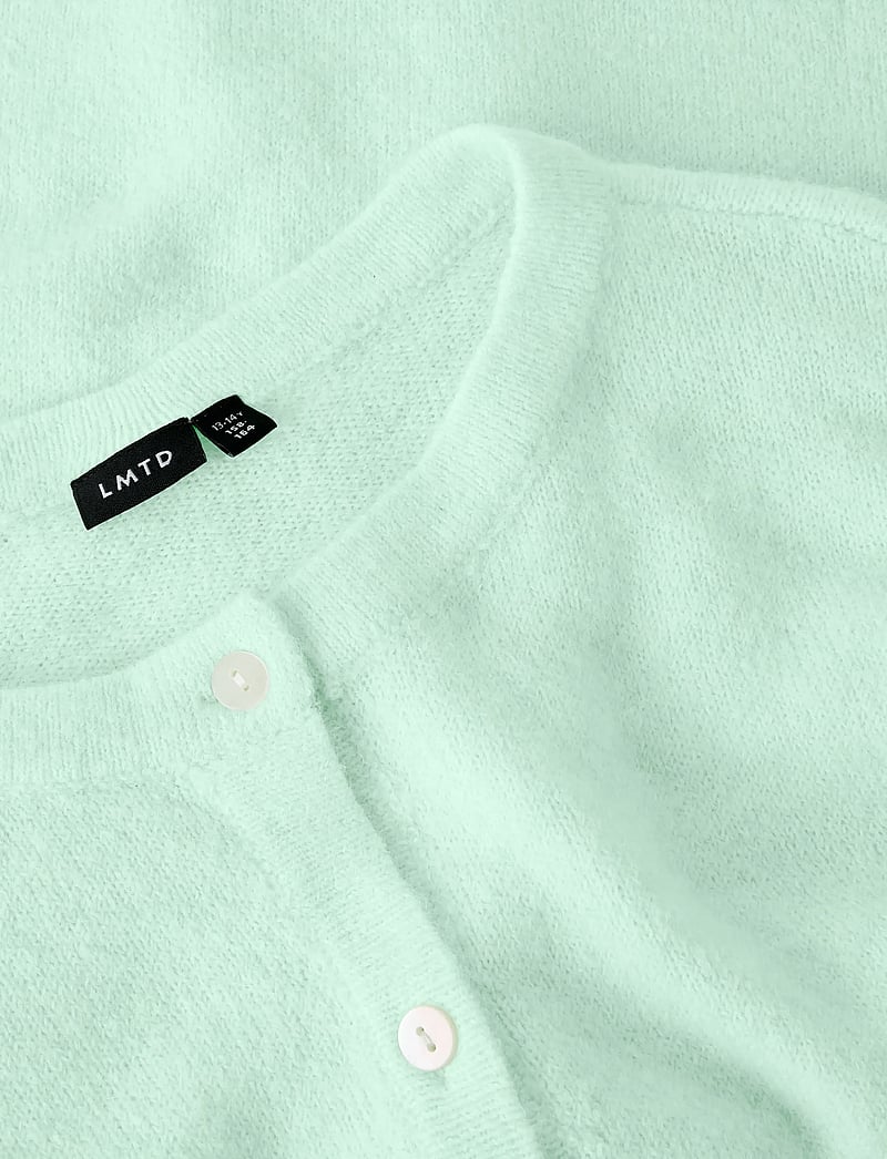LMTD - NLFBYNT LS KNIT CARDIGAN - cardigans - aqua glass - 3