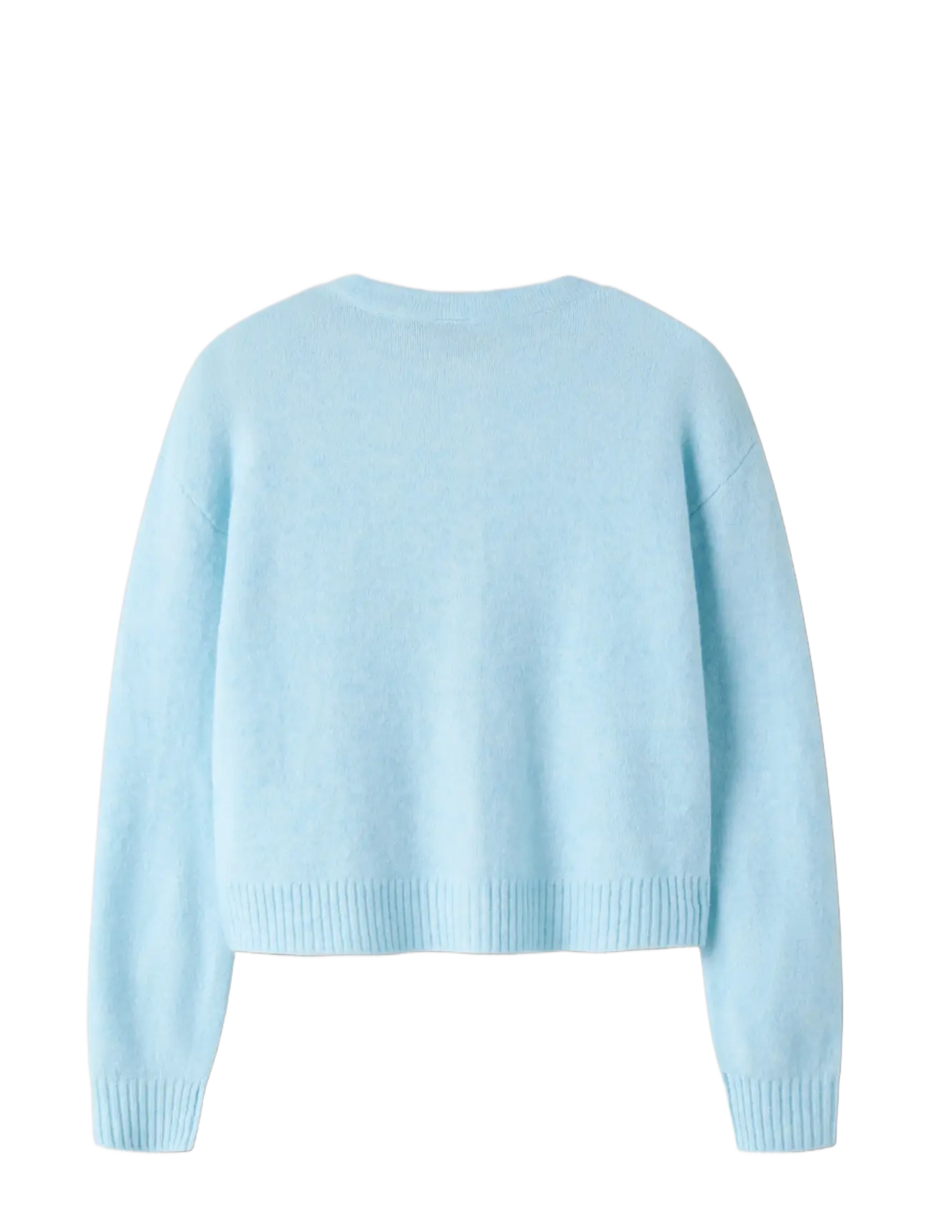 LMTD - NLFBYNT LS KNIT CARDIGAN - cardigans - ice water - 1