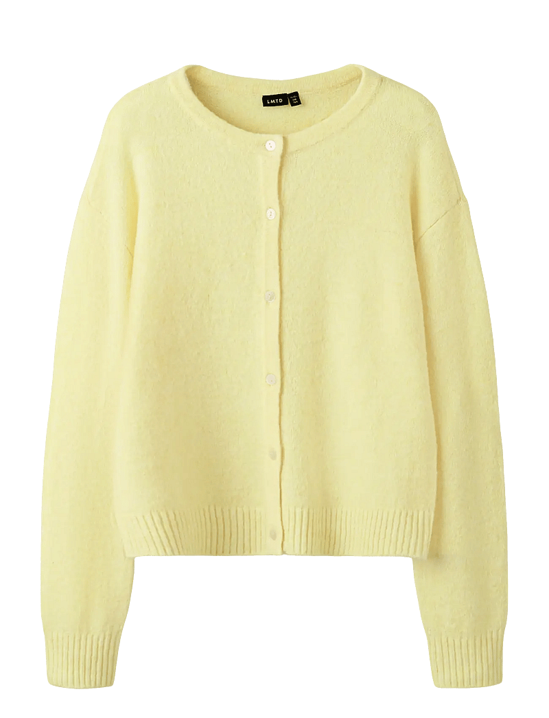 LMTD - NLFBYNT LS KNIT CARDIGAN - cardigans - pear sorbet - 1