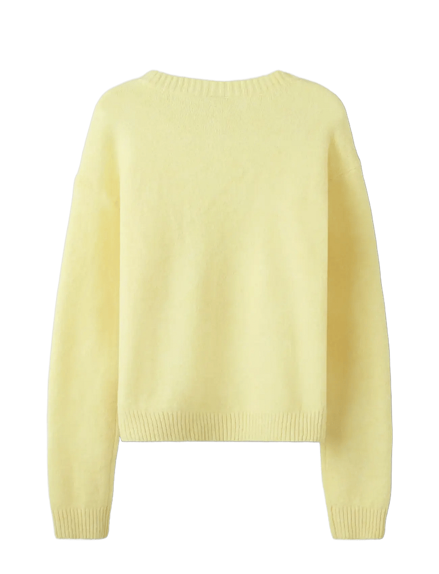 LMTD - NLFBYNT LS KNIT CARDIGAN - cardigans - pear sorbet - 2