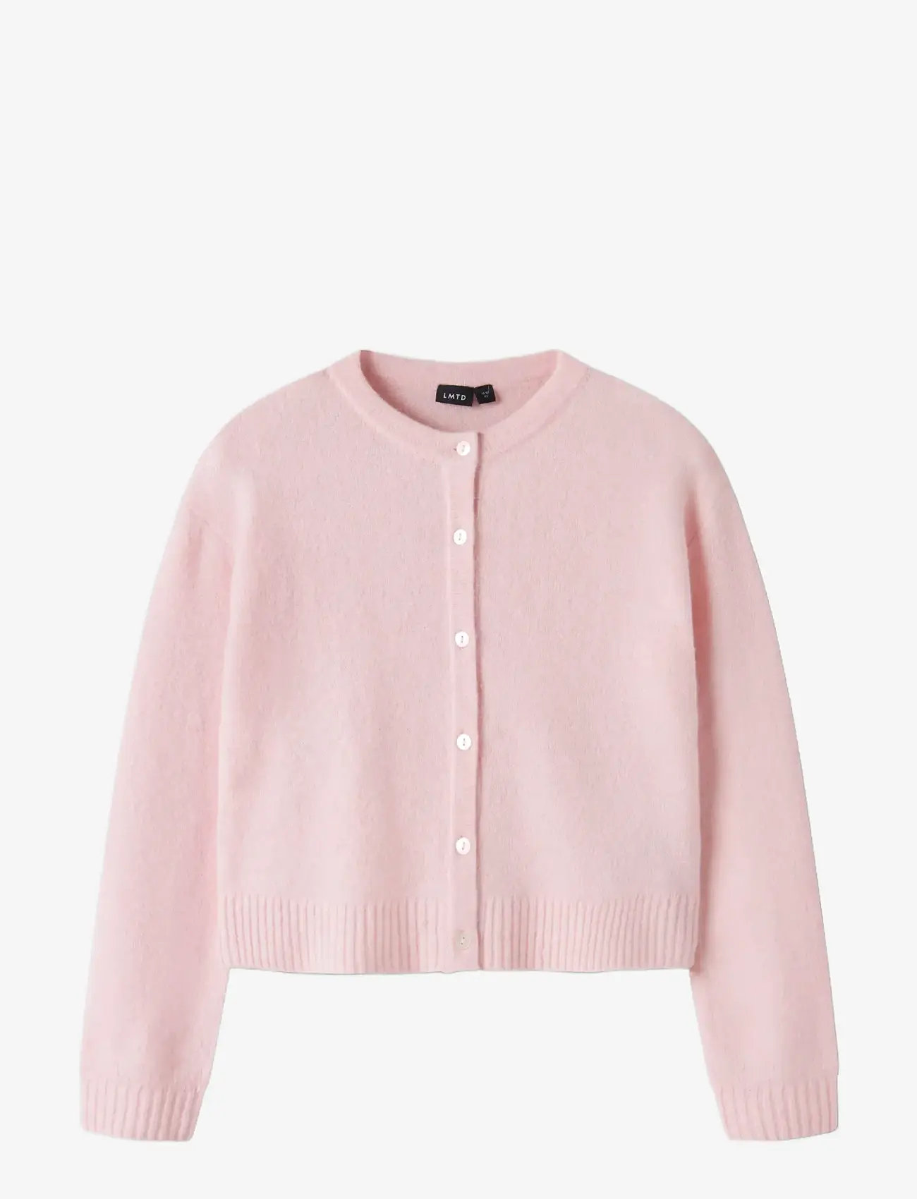 LMTD - NLFBYNT LS KNIT CARDIGAN - kardiganid - pink-a-boo - 0