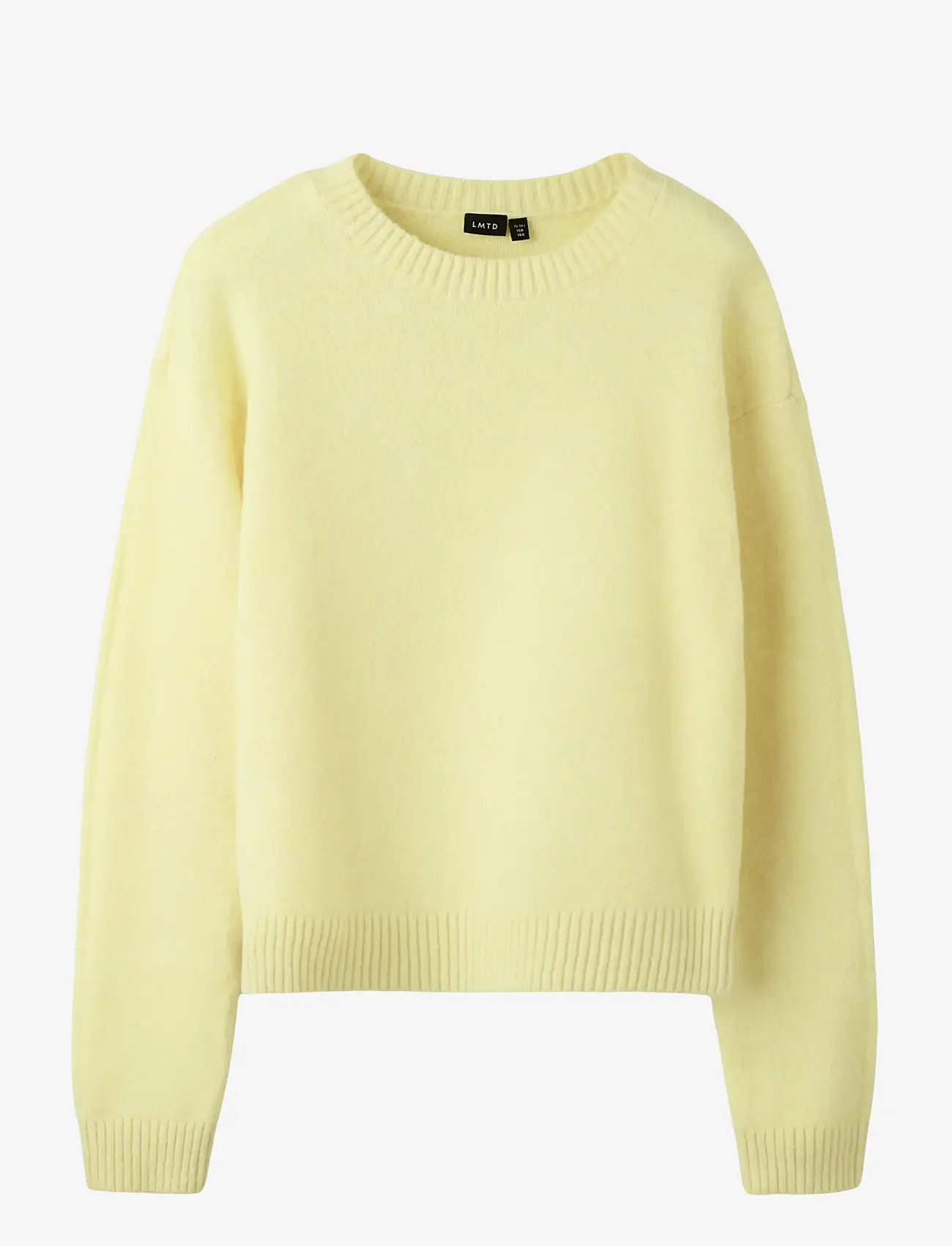 LMTD - NLFBYNT LS SHORT KNIT - džemprid - pear sorbet - 1