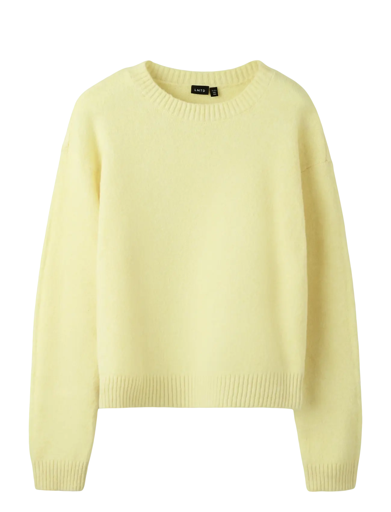 LMTD NLFBYNT LS SHORT KNIT - LMTD - PEAR SORBET / yellow