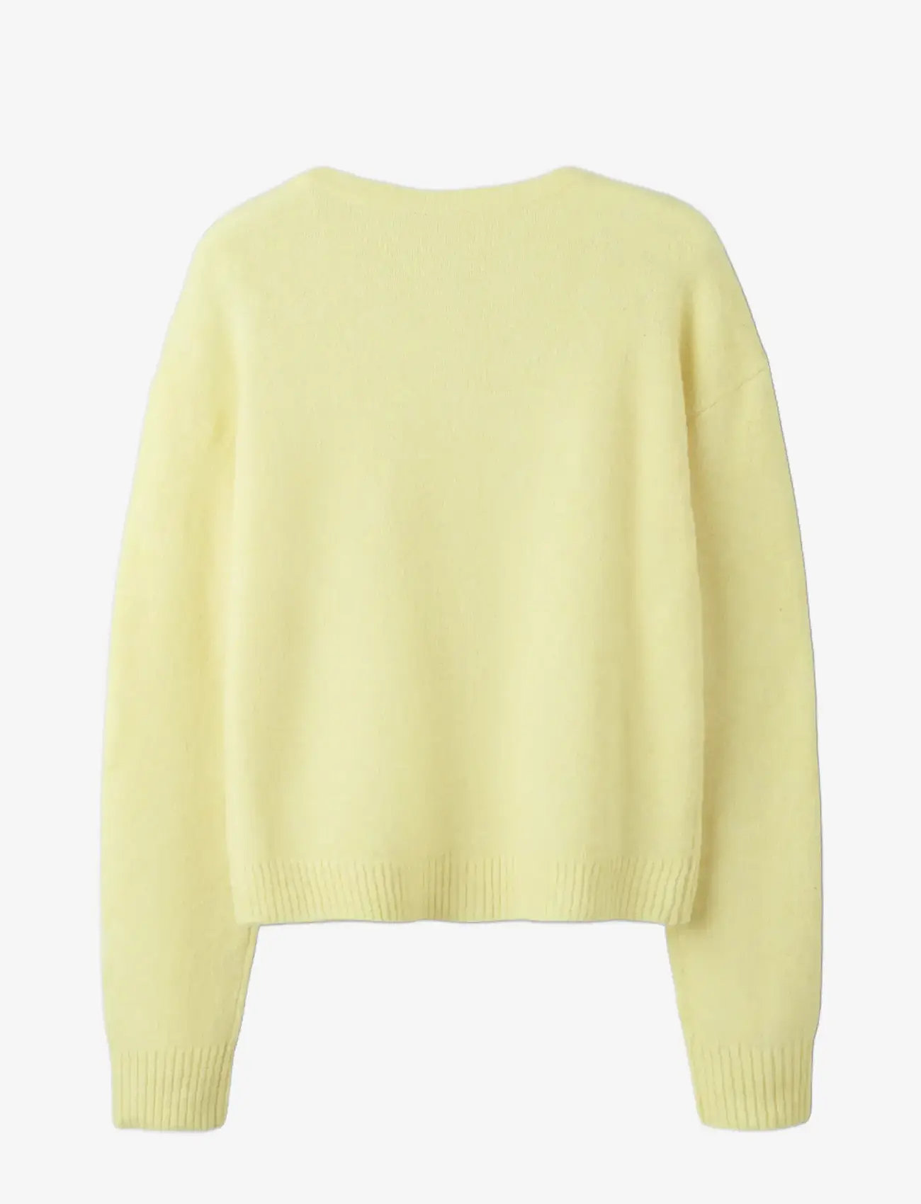 LMTD - NLFBYNT LS SHORT KNIT - džemprid - pear sorbet - 2