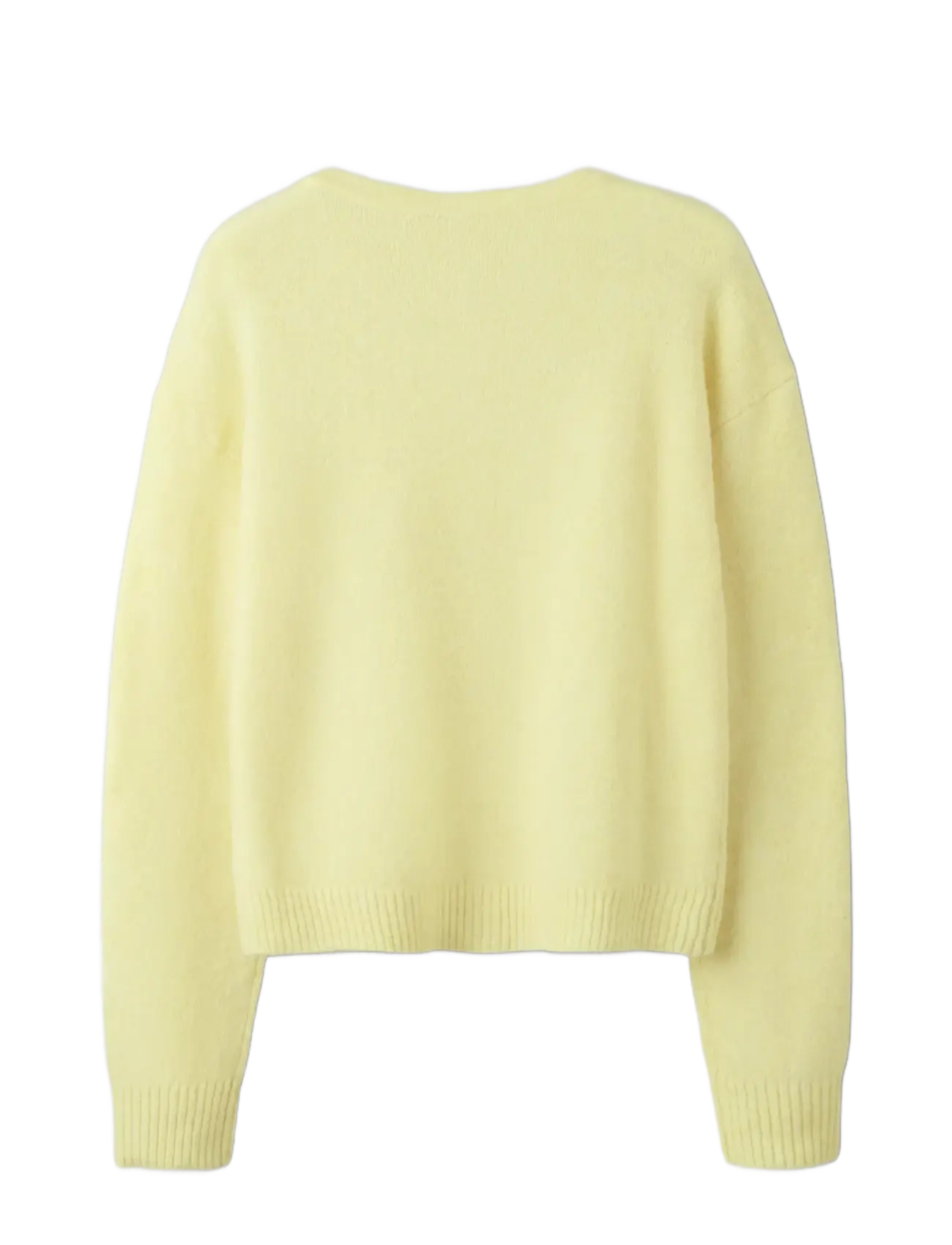 LMTD - NLFBYNT LS SHORT KNIT - jumpers - pear sorbet - 2