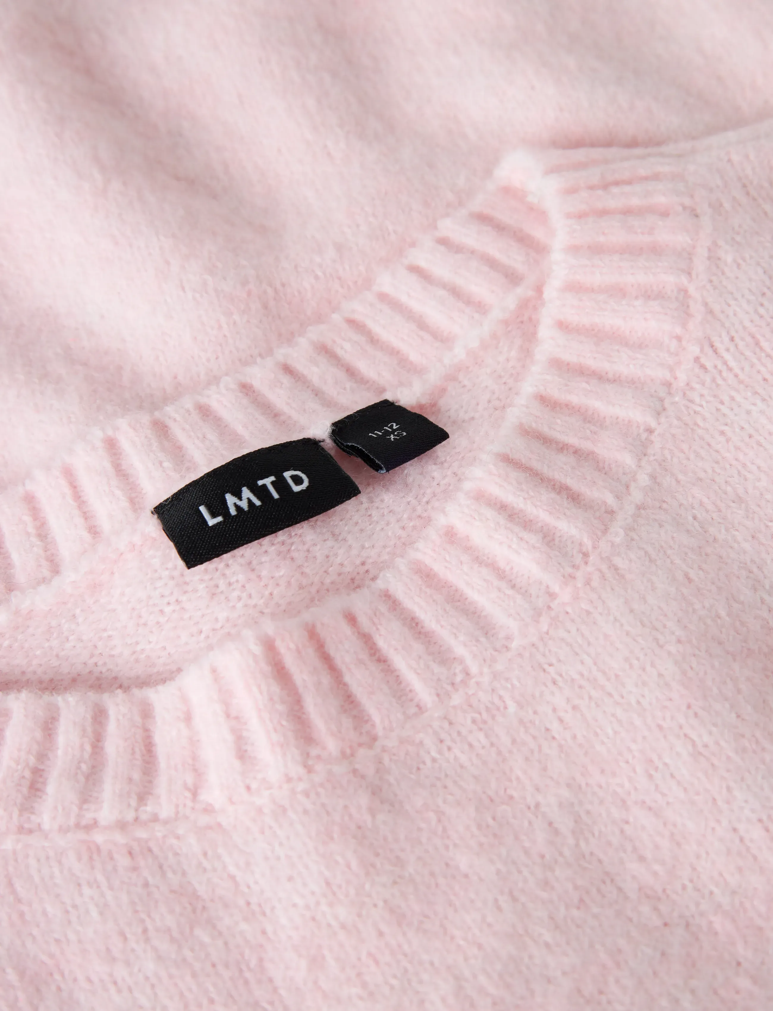 LMTD - NLFBYNT LS SHORT KNIT - pullover - pink-a-boo - 2