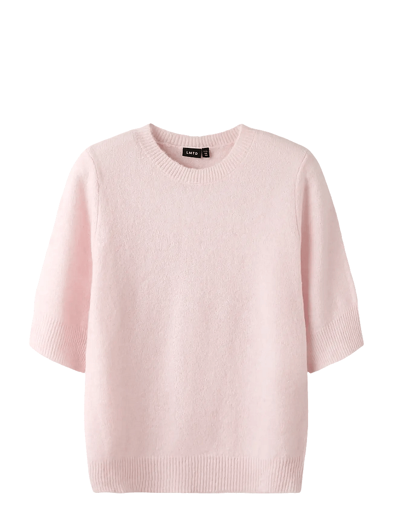 LMTD - NLFBYNT SS SHORT KNIT - kurzärmelige - pink-a-boo - 0