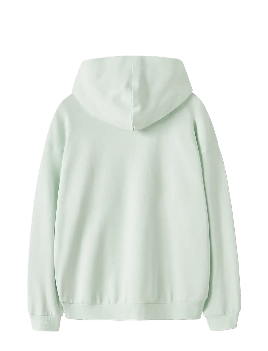 LMTD - NLNNIZU LS BRU LOOSE SWEAT W. HOOD - hættetrøjer - aqua glass - 1