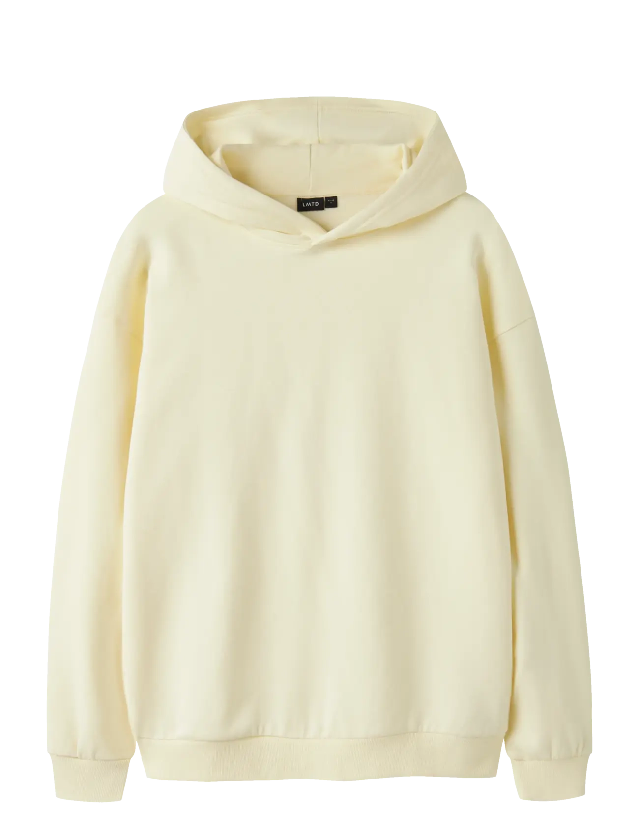 LMTD NLNNIZU LS BRU LOOSE SWEAT W. HOOD - Hættetrøjer - PEAR SORBET / yellow