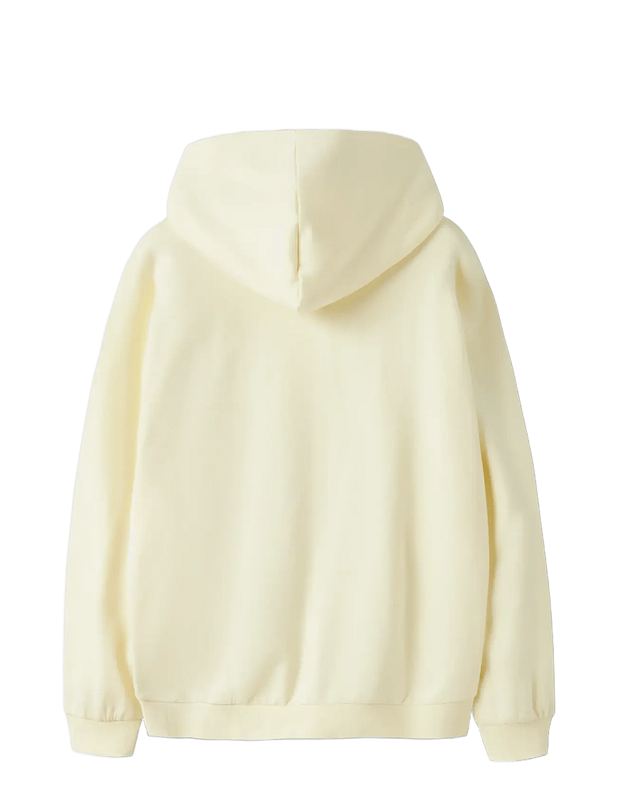 LMTD - NLNNIZU LS BRU LOOSE SWEAT W. HOOD - hættetrøjer - pear sorbet - 1