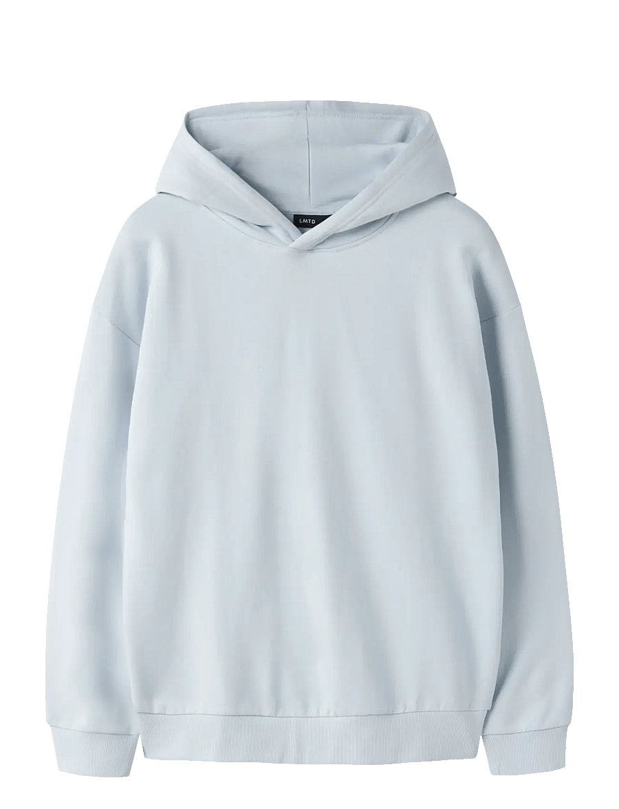 LMTD - NLNNIZU LS BRU LOOSE SWEAT W. HOOD - hættetrøjer - plein air - 0