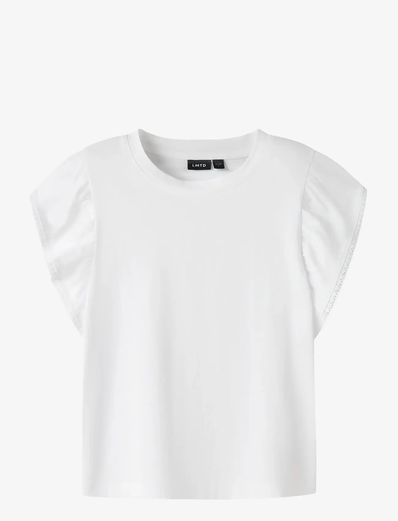 LMTD - NLFFANG SHORT TANK TOP - kurzärmelige - bright white - 0