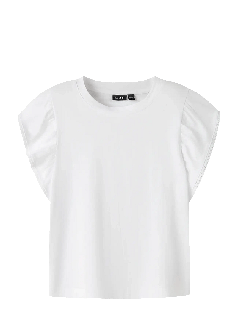 LMTD - NLFFANG SHORT TANK TOP - kurzärmelige - bright white - 0