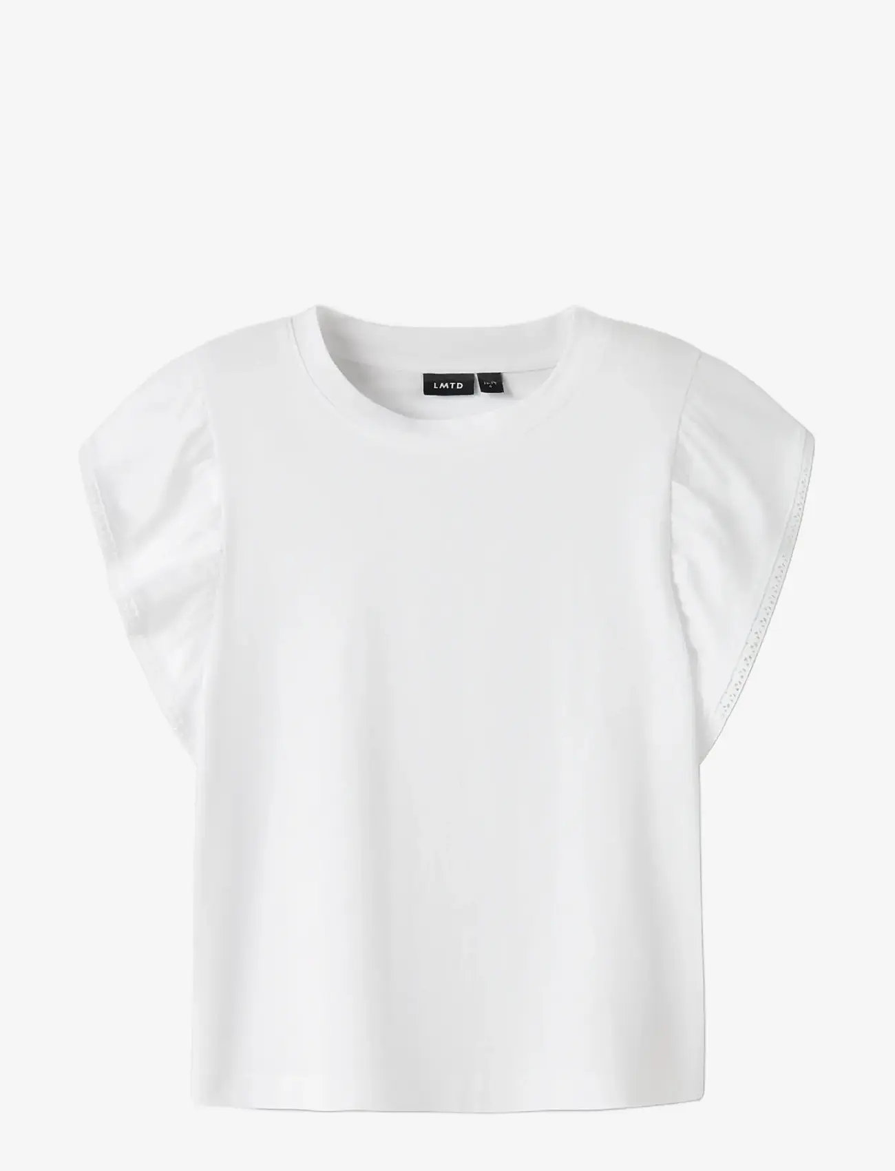 LMTD - NLFFANG SHORT TANK TOP - kurzärmelige - bright white - 2