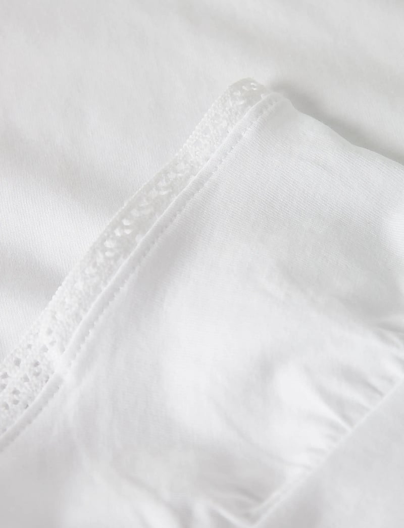LMTD - NLFFANG SHORT TANK TOP - kurzärmelige - bright white - 3