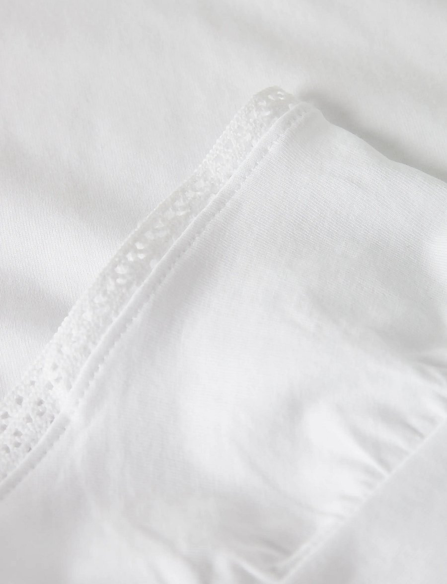 LMTD - NLFFANG SHORT TANK TOP - kortärmade t-shirts - bright white - 3